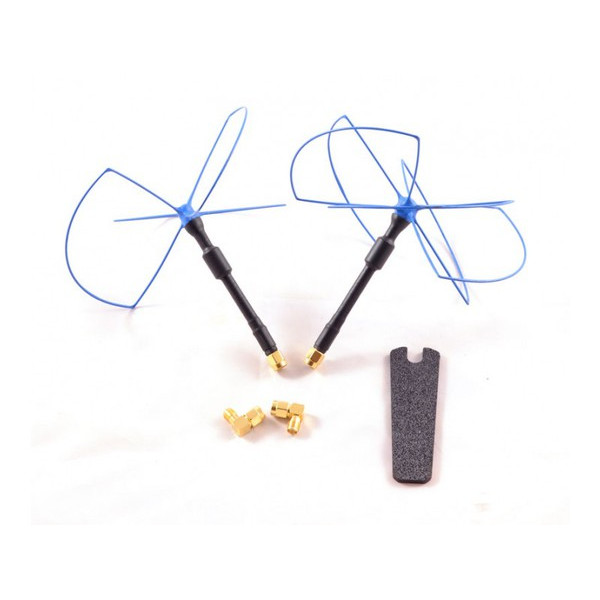 Комплект антенн 2.4GHz IBCrazy Blue Beam Ultra LHCP для FPV систем